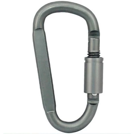 ZHUOXUAN Lot De 10 Mousquetons Verrouillables En Aluminium Pour Le Camping, La Pêche, La Randonnée Et Le Porte-clés 4 ZHUOXUAN Lot De 10 Mousquetons Verrouillables En Aluminium Pour Le Camping, La Pêche, La Randonnée Et Le Porte-clés – Image 2