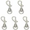 ZHUOXUAN 5 Pièces Fermoir Homard Matériel Fabrication De Bijoux Crochet Sacs Sangle Boucles Bricolage Porte-clés -Equipement antichute Soldes 67170611 1