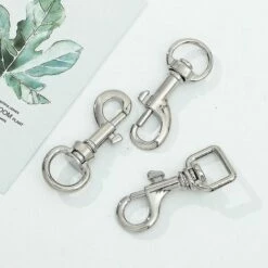 ZHUOXUAN 5 Pièces Fermoir Homard Matériel Fabrication De Bijoux Crochet Sacs Sangle Boucles Bricolage Porte-clés -Equipement antichute Soldes 67170611 4