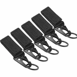 ZHUOXUAN Mousqueton Suspendu Tactique Avec Boucle D'attache Pour Sangle De Sac à Dos, Porte-clés, Pour Le Camping