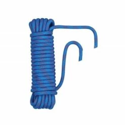 LLOVE Corde De Sécurité Corde En Nylon Corde D'escalade En Plein Air Corde D'escalade Corde D'escalade Corde De Sauvetage Corde De Descente Corde D'escalade 10 Mm Bleu (10 Mètres + 2 Boucles De Mousqueton