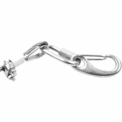 ILOVEMILAN Mousqueton De Connecteur De Corde Robuste De 10,2 Cm, Mousqueton à Ressort En Acier Inoxydable 316, Capacité De Charge De 454 Kg, Clips D'ancrage De Qualité Marine Pour Corde (lot De 4) -Equipement antichute Soldes 67422179 4