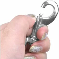 Mousqueton 2pcs Crochet Avec Emerillon Laisse Chien Multifonction 82 Mm Longueur Pour Camping Pédestre Pêche 13Treize 9 Mousqueton 2pcs Crochet Avec Emerillon Laisse Chien Multifonction 82 Mm Longueur Pour Camping Pédestre Pêche 13Treize -Equipement antichute Soldes 67424155 3