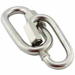 Maillons Rapides En Acier Inoxydable 6 Mm D Forme Mousqueton Avec Une Capacité De Charge De 600kg | Quick Link, Keychain Buckle 2 Pièces 13Treize