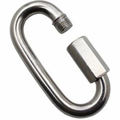 Maillons Rapides En Acier Inoxydable 6 Mm D Forme Mousqueton Avec Une Capacité De Charge De 600kg | Quick Link, Keychain Buckle 2 Pièces 13Treize -Equipement antichute Soldes 67424166 4