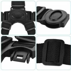 ILOVEMILAN Ceinture De Sécurité Pour Enfant à 5 Points, Ceinture De Sécurité Pour Bébé à Crochet Rotatif Réglable -Equipement antichute Soldes 67433357 5