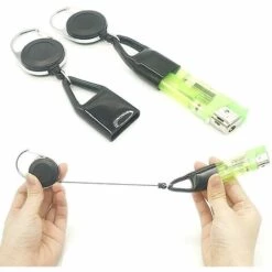 DONTODENT 10pcs Silicone Briquet Titulaire Manchon Clip Briquet Couverture Avec Porte-clés -Equipement antichute Soldes 67436382 4