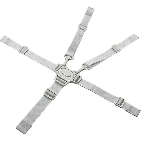 HEGUYEY Sangle De Sécurité Pour Bébé, Harnais De Sécurité à 5 Points, Ceinture De Sécurité Pour Bébé Chaise Haute 3 HEGUYEY Sangle De Sécurité Pour Bébé, Harnais De Sécurité à 5 Points, Ceinture De Sécurité Pour Bébé Chaise Haute