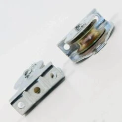 FLYME Poulie Avec Roulement à Billes - 50,8 M - Kit Unique - Palan à Poulie - Crochet De Levage En Acier Galvanisé - Crochet Pivotant - Pour Cordes En Acier - Charge Maximale : 190 Kg -Equipement antichute Soldes 67635244 4