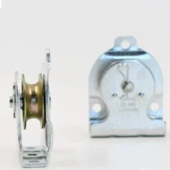 FLYME Poulie Avec Roulement à Billes - 50,8 M - Kit Unique - Palan à Poulie - Crochet De Levage En Acier Galvanisé - Crochet Pivotant - Pour Cordes En Acier - Charge Maximale : 190 Kg -Equipement antichute Soldes 67635244 5