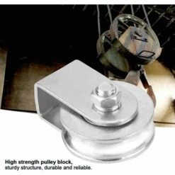 FLYME 0,3 Tonnes Chargeant La Roue De Levage De Rouleau De Poulie De Pivot De Bloc De Poulie Simple Pour Le Matériel D'acier Inoxydable De Câble Métallique(Half-pack Acyclic Bearing) -Equipement antichute Soldes 67635386 5