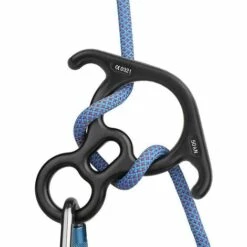 FLYME Mousqueton En Corne De Boeuf Descendeur D'escalade 50KN Équipement D'escalade De Sauvetage Pour Travaux Aériens 8 Descendeur Avec Dispositif D'assurage Pour équipement De Rappel à Oreille Pliée -Equipement antichute Soldes 67637305 3