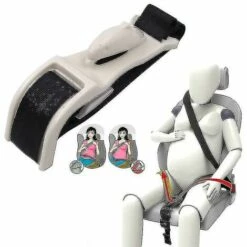 DONTODENT Ajusteur De Ceinture De Sécurité De Maternité, Ceinture De Sécurité De Maternité Pour Bébé - Noir -Equipement antichute Soldes 67659209 5