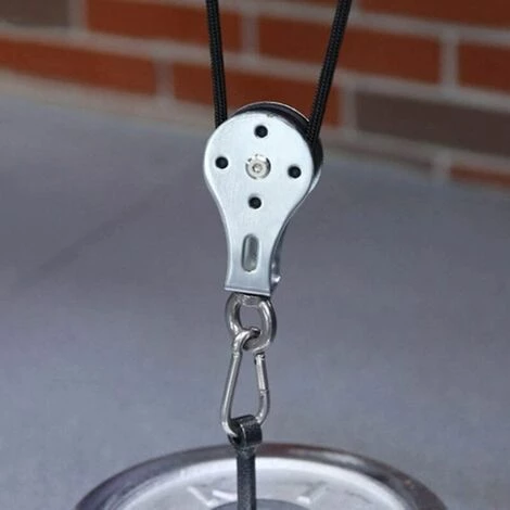 MONLY Construction Robuste, Rouille Et Résistant à L'abrasion. 360 Rotation Degré Pour éviter Nouage De Corde Pour Une Utilisation Facile. La Poulie Coulissante A Une Forte Capacité De Charge Et Peut être Utilisé Dans Une Variété D'applications Avec Une Capacit 6 MONLY Construction Robuste, Rouille Et Résistant à L'abrasion. 360 Rotation Degré Pour éviter Nouage De Corde Pour Une Utilisation Facile. La Poulie Coulissante A Une Forte Capacité De Charge Et Peut être Utilisé Dans Une Variété D'applications Avec Une Capacit – Image 4