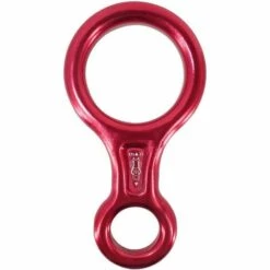 ENLENK Descendeur 35KN Pour Cordes D'assurage Et Cordes (rouge)