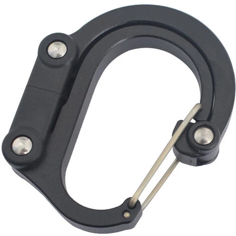 AOUGO Moyenne - Mousqueton Multifonctionnel Avec Crochet Pivotant - Accrochez N'Importe Quoi, N'Im-porte Où 3 AOUGO Moyenne - Mousqueton Multifonctionnel Avec Crochet Pivotant - Accrochez N'Importe Quoi, N'Im-porte Où