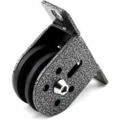 FLYME Bloc De Poulie, Acier Inoxydable à Roue Unique Pivotant De La Poulie De Corde De Levage De La Corde De Corde Avec Des Vis