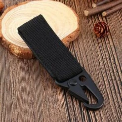 LTS FAFA Mousqueton De Ceinture, Porte-Ceinture Avec Mousqueton à Clip Tactique Molle Pour Camping, Randonnée, Voyage -Equipement antichute Soldes 67895058 4
