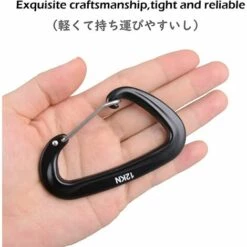 LTS FAFA Clip De Mousqueton Léger De Boucle De Mousqueton De Porte De Fil En Aluminium De 12KN 25KN Pour Le Camping De Hamac -Equipement antichute Soldes 68114083 3