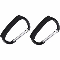 OYLDA Outil De Préhension Crochet De Transport En Forme De D Crochet De Transport Avec Poignée En Mousse Noir 2pcs -Equipement antichute Soldes 68136225 2