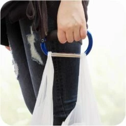 OYLDA Outil De Préhension Crochet De Transport En Forme De D Crochet De Transport Avec Poignée En Mousse Noir 2pcs -Equipement antichute Soldes 68136225 4