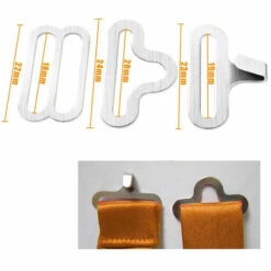 YOOUYIDA 50 Pcs Boucle En Métal Tri-Glide + Anneaux En Forme De D + Crochets Pivotants Bricolage Accessoires Pour Ceinture Sac à Dos Craft Bags - 3.2cm, Bricolage Accessoires -Equipement antichute Soldes 68297437 2