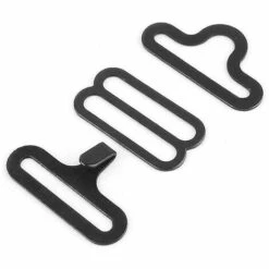 YOOUYIDA 50 Pcs Boucle En Métal Tri-Glide + Anneaux En Forme De D + Crochets Pivotants Bricolage Accessoires Pour Ceinture Sac à Dos Craft Bags - 3.2cm, Bricolage Accessoires -Equipement antichute Soldes 68297437 3