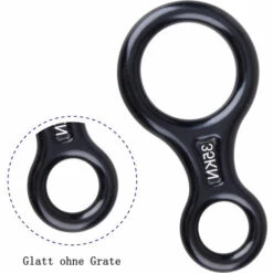 EINEMGELD Dispositif De Corde 35 KN Escalade 8 Dispositif De Rappel Pour Diamètre De Corde 8-13 Mm -Equipement antichute Soldes 68321290 3