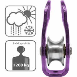 EINEMGELD Poulie De Renvoi Poulie De Renvoi 22 KN - Pour Cordes Jusqu'à 13 Mm De Diamètre -Equipement antichute Soldes 68321378 4