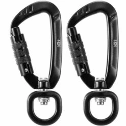 Cisea Mousqueton 2 Pièces Mousqueton Pivotant Clip 360 ° Rotatif Spinner Mousqueton Petit Mousqueton à Verrouillage Automatique 4KN - C-anneau 8 Cisea Mousqueton 2 Pièces Mousqueton Pivotant Clip 360 ° Rotatif Spinner Mousqueton Petit Mousqueton à Verrouillage Automatique 4KN - C-anneau -Equipement antichute Soldes 68338174 2