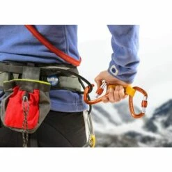 ENLENK Lot De 2 Mousquetons De Verrouillage 25 KN Robustes Avec Fermeture à Vis Pour Escalade En Plein Air, Camping, Hamacs, Laisse Pour Chien, Balançoire, Pêche, Bouteille D'eau, Porte-clés -Equipement antichute Soldes 68339160 3