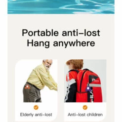 BENOBBY KIDS Pour Airtag Cover Strap Silicone Case Anti-Lost Location GPS Tracker-Protec, Covers Crab Orange, 2 Pièces -Equipement antichute Soldes 68415623 5