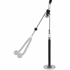 GRID COOL Matériel De Sport Roulement Poulie Roue U Type Poulie Pivotante Roue De Traction Robuste Avec Double Roulements Muets Super-Silencieux Amovible Rotation À 360 Degrés Pour Câble Machine Équipement De Gym Partie Porte De Garage Équipement De Gym À Domicile -Equipement antichute Soldes 68491951 5