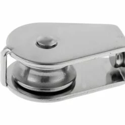 YOOUYIDA Robuste Poulie à Corde Réa Simple Avec Emerillon Pivotante En Inox Pulley Block Charge Max. 35-1000 Kg - M32 -Equipement antichute Soldes 68567250 4