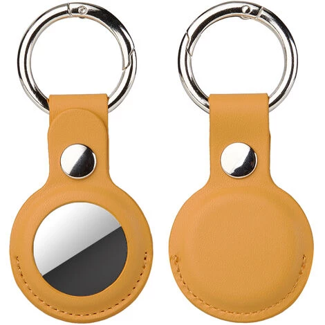 BENOBBY KIDS 4 Pièce AirTag Étuis En Cuir PU, Compatible Avec Le Nouvel Airtag Locator Tracker Étui En Cuir Anti-Perteavec Porte-Clés, Anti-Chute Et Anti-Rayures Pour Animaux Portefeuilles Et Bagages 6 BENOBBY KIDS 4 Pièce AirTag Étuis En Cuir PU, Compatible Avec Le Nouvel Airtag Locator Tracker Étui En Cuir Anti-Perteavec Porte-Clés, Anti-Chute Et Anti-Rayures Pour Animaux Portefeuilles Et Bagages – Image 4