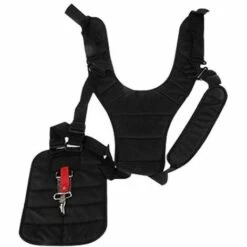 FUIENKO Sangle De Harnais Ajustable à Double épaule Pour Débroussailleuse, Ceinture De Protection De Jardin Rembourrée