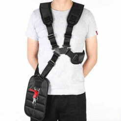 FUIENKO Sangle De Harnais Ajustable à Double épaule Pour Débroussailleuse, Ceinture De Protection De Jardin Rembourrée -Equipement antichute Soldes 68725316 3