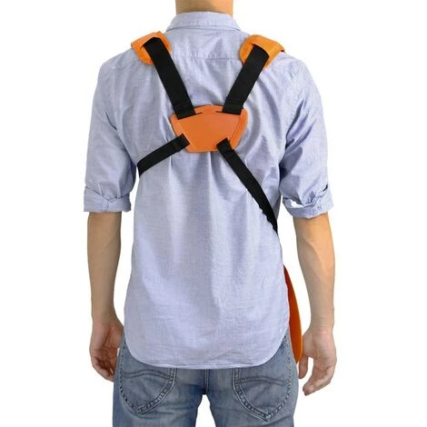 FUIENKO Sangle De Harnais à Double Boutonnage Réglable Pour Débroussailleuse Ceinture Rembourrée, Panneau De Protection De Jardin 6 FUIENKO Sangle De Harnais à Double Boutonnage Réglable Pour Débroussailleuse Ceinture Rembourrée, Panneau De Protection De Jardin – Image 4