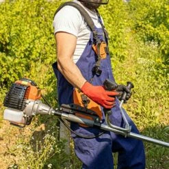 FUIENKO Sangle D'épaule De Tondeuse De Jardin, Durable, Réglable, Facile à Installer, Harnais Pour Débroussailleuse, Tondeuse à Gazon, Tronçonneuse -Equipement antichute Soldes 68730001 3