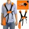 FUIENKO Sangle De Harnais à Double Boutonnage Réglable Pour Débroussailleuse, Ceinture Rembourrée, Panneau De Protection De Jardin -Equipement antichute Soldes 68731823 1