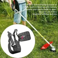 FUIENKO Harnais à Double Sangle D'épaule Coupe-herbe De Haute Qualité, Panneau De Protection Des épaules, Coupe-brosse Confortable,CHINA -Equipement antichute Soldes 68733311 5