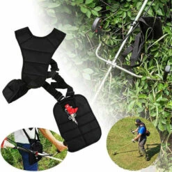FUIENKO Sangle De Harnais Ajustable à Double épaule Pour Débroussailleuse, Ceinture De Protection De Jardin Rembourrée -Equipement antichute Soldes 68739527 2