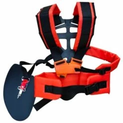 FUIENKO Sangle De Tondeuse à Gazon Réglable, Sangle De Harnais à Double épaule, économie De Travail, Ceinture De Taille, Coupe-brosse De Jardin,CHINA -Equipement antichute Soldes 68739891 2