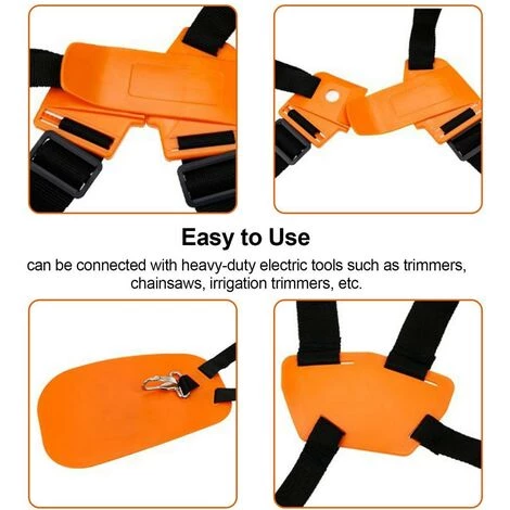 FUIENKO Sangle D'épaule De Tondeuse De Jardin, Durable, Réglable, Facile à Installer, Harnais Pour Débroussailleuse, Tondeuse à Gazon, Tronçonneuse 6 FUIENKO Sangle D'épaule De Tondeuse De Jardin, Durable, Réglable, Facile à Installer, Harnais Pour Débroussailleuse, Tondeuse à Gazon, Tronçonneuse – Image 4