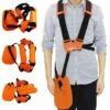FUIENKO Sangle De Harnais à Double Boutonnage Réglable Pour Débroussailleuse, Ceinture Rembourrée, Panneau De Protection De Jardin,CHINA