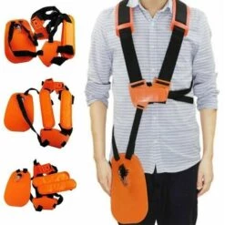 FUIENKO Sangle De Harnais à Double Boutonnage Réglable Pour Débroussailleuse, Ceinture Rembourrée, Panneau De Protection De Jardin,CHINA