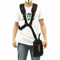 FUIENKO Ceinture De Harnais à Double Sangle D'épaule Pour Débroussailleuse, Tondeuse à Gazon Avec Crochet De Transport, Taille-haie électrique De Jardin Réglable,Israël -Equipement antichute Soldes 68748154 5