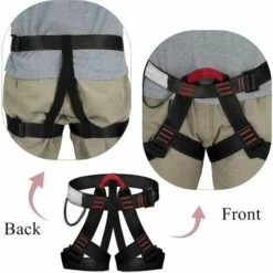 ECHOO Baudrier Escalade Harnais D'escalade Ceinture De Sécurité Pour Femme Homme Escalade Alpinisme Montagne Descente En Rappel -Equipement antichute Soldes 68767469 5