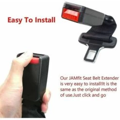 MONLY Rallonge De Ceinture De Sécurité, Rallonge De Ceinture De Sécurité De Voiture, Boucle De Ceinture De Sécurité () 20CM -Equipement antichute Soldes 68772555 5