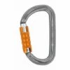 PETZL SECURITE Mousqueton PETZL Am'D - Asymétrique Léger - Fermeture Triple Action - M34A TL - Gris -Equipement antichute Soldes 7112017 1